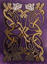 Load image into Gallery viewer, Four Celtic Hounds- 5 inch by 7 inch mounted portrait print