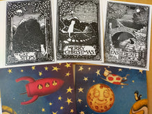 Load image into Gallery viewer, Cat A6 greetings cards- set of 5 (five)