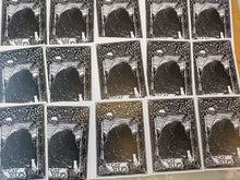 Load image into Gallery viewer, The Cat Steps A6 greetings cards- set of 5 (five)