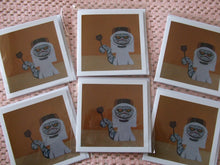 Load image into Gallery viewer, Jesmond of Arabia square greetings card