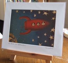 Load image into Gallery viewer, The Stars Our Destination- 8 inch by 6 inch mounted landscape print