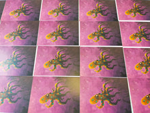 Load image into Gallery viewer, Octopus A6 greetings card- set of 5 (five)