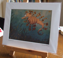 Load image into Gallery viewer, Sea Dragon- 8 inch by 6 inch mounted landscape print