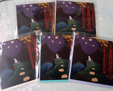 Load image into Gallery viewer, The Stone Circle square greetings card- set of 5 (five)